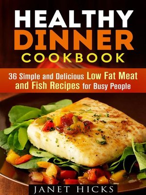 cover image of Healthy Dinner Cookbook